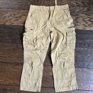 Ch & We Company  Tan khaki  Cargo Pants Relaxed Fit Cotton